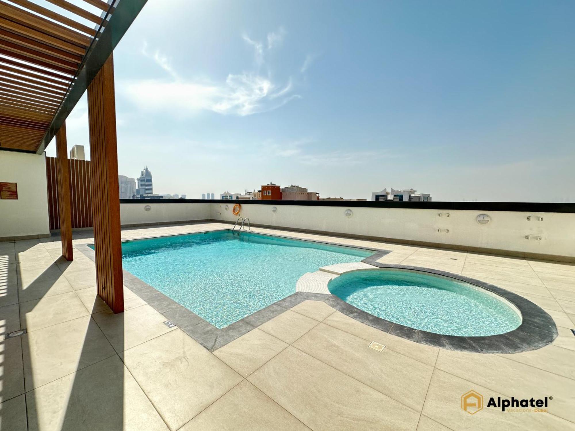Apartment Elegant 1-bedroom In Silicon Oasis - By Alphatel Vacations *