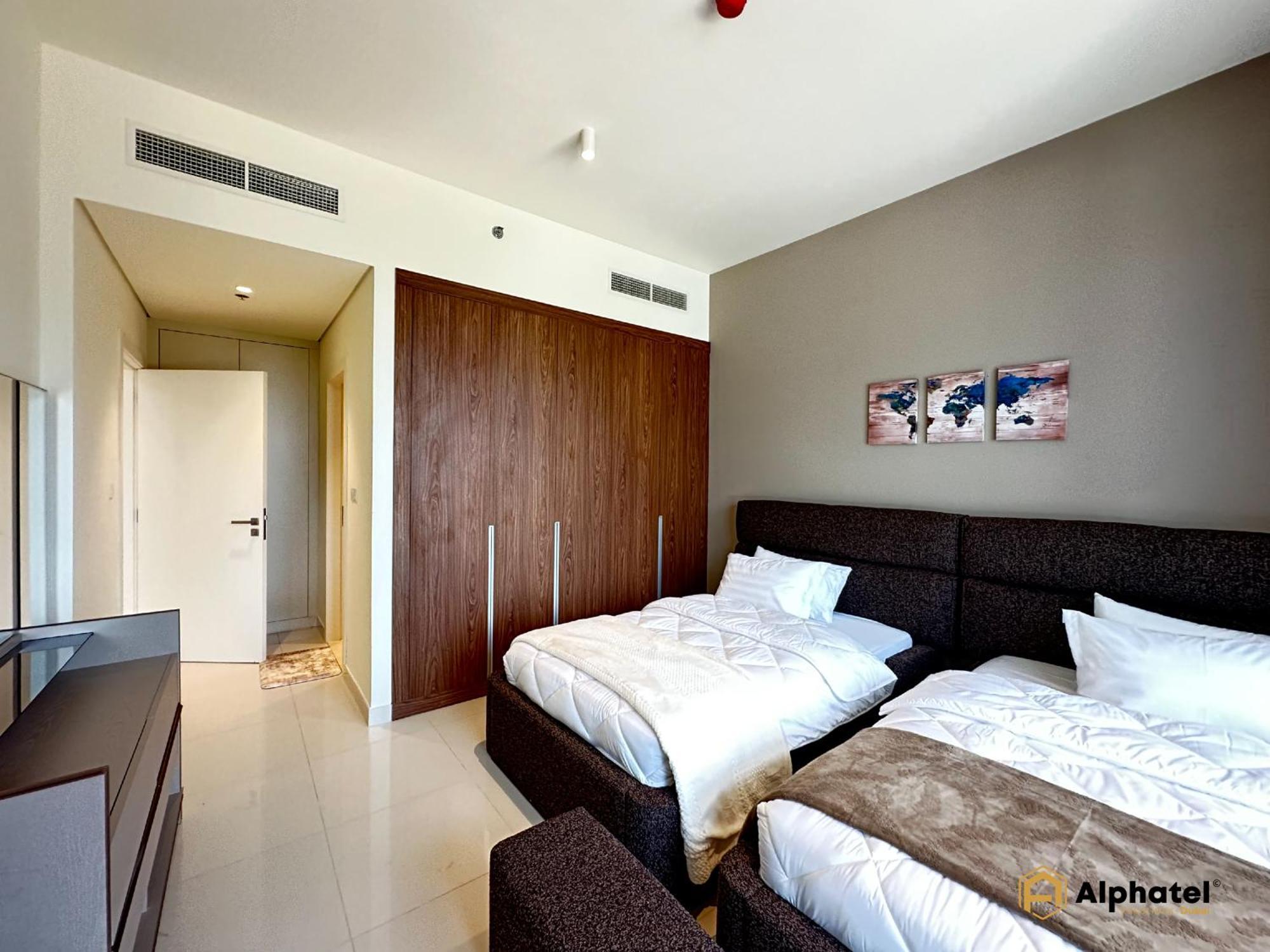 Appartement Elegant 1-bedroom In Silicon Oasis - By Alphatel Vacations *
