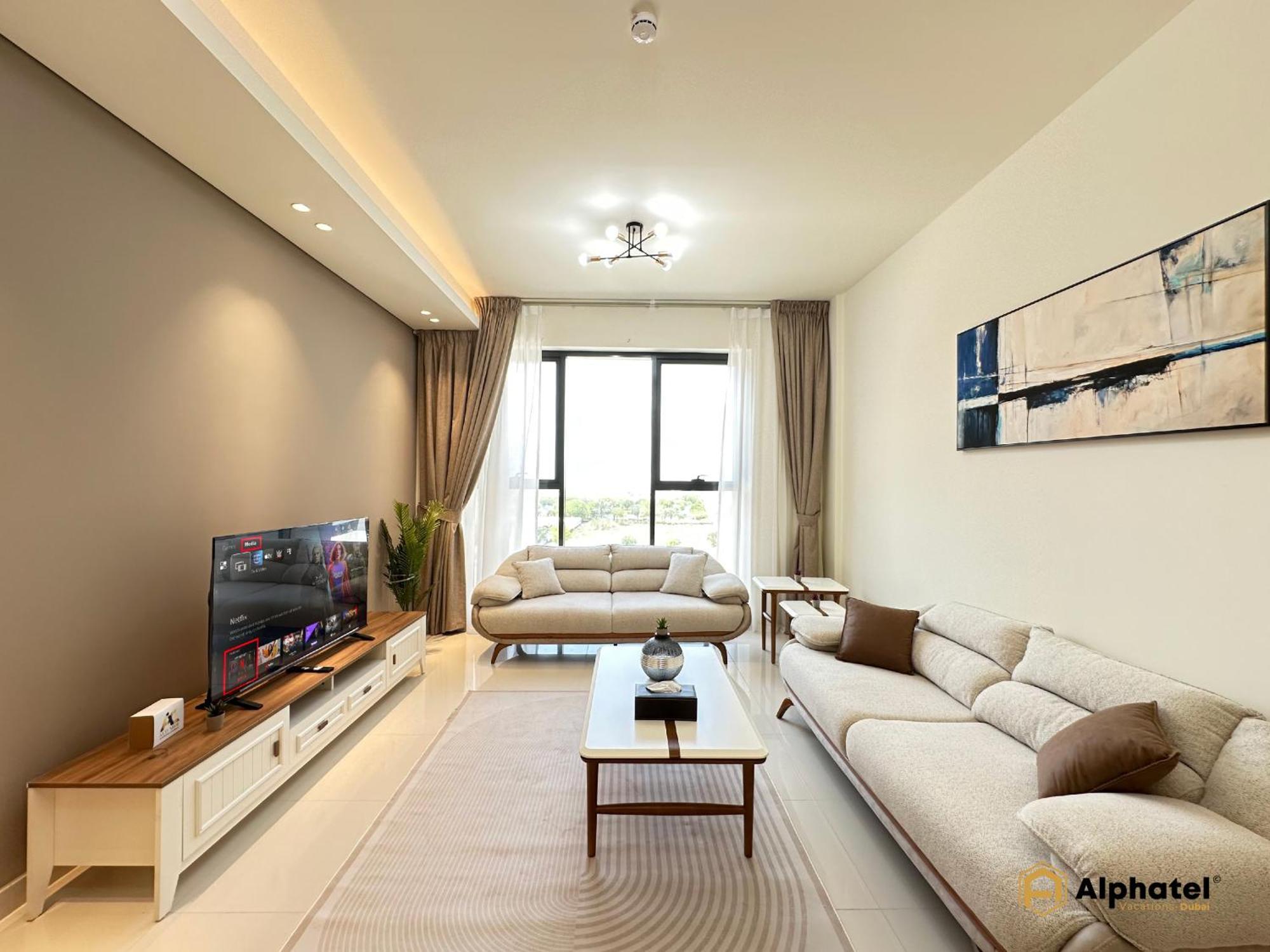 Appartement Elegant 1-bedroom In Silicon Oasis - By Alphatel Vacations *