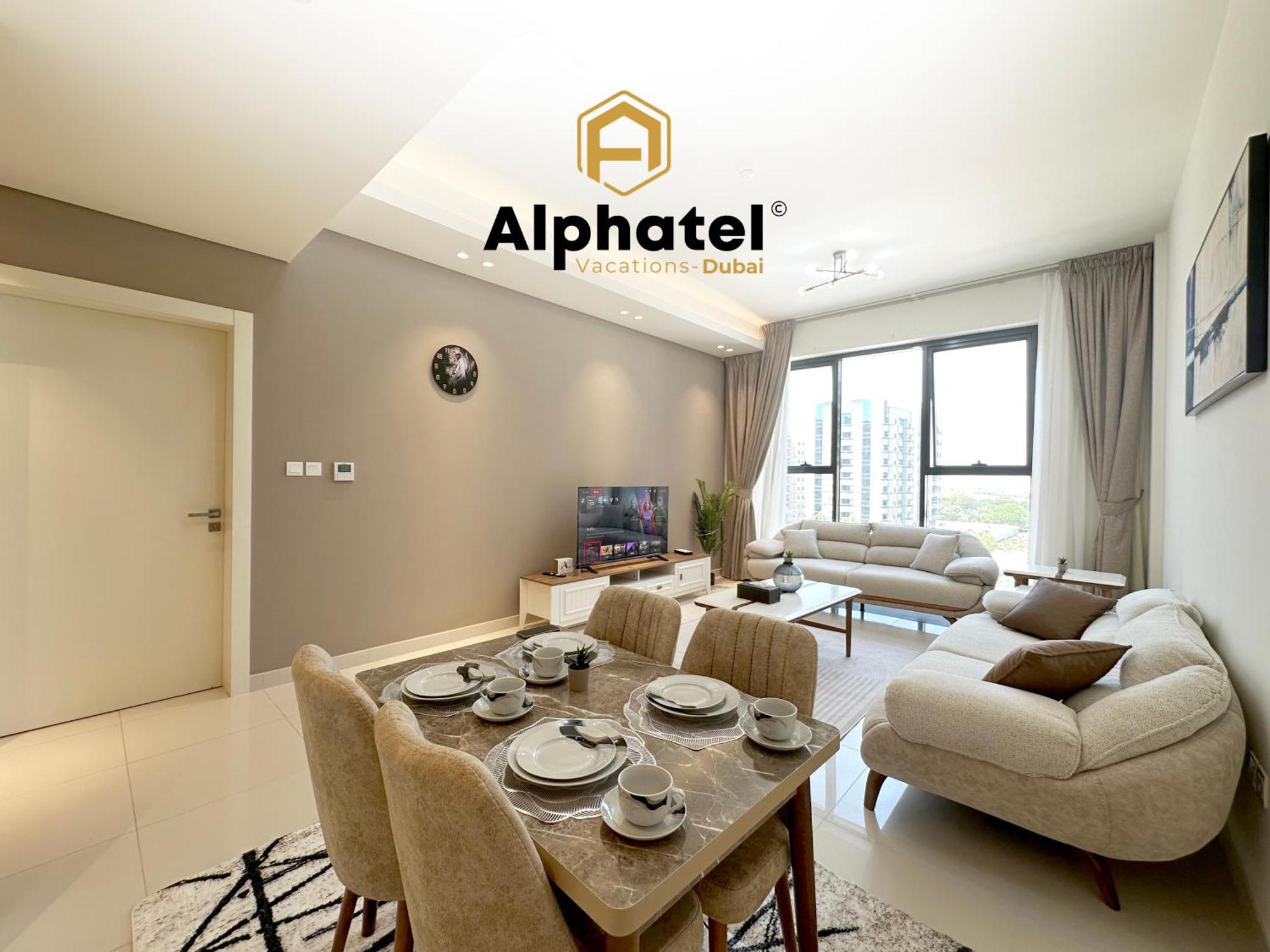 Elegant 1-bedroom In Silicon Oasis - By Alphatel Vacations Appartement Dubai